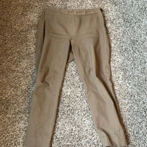 Everlane side-zip trousers.